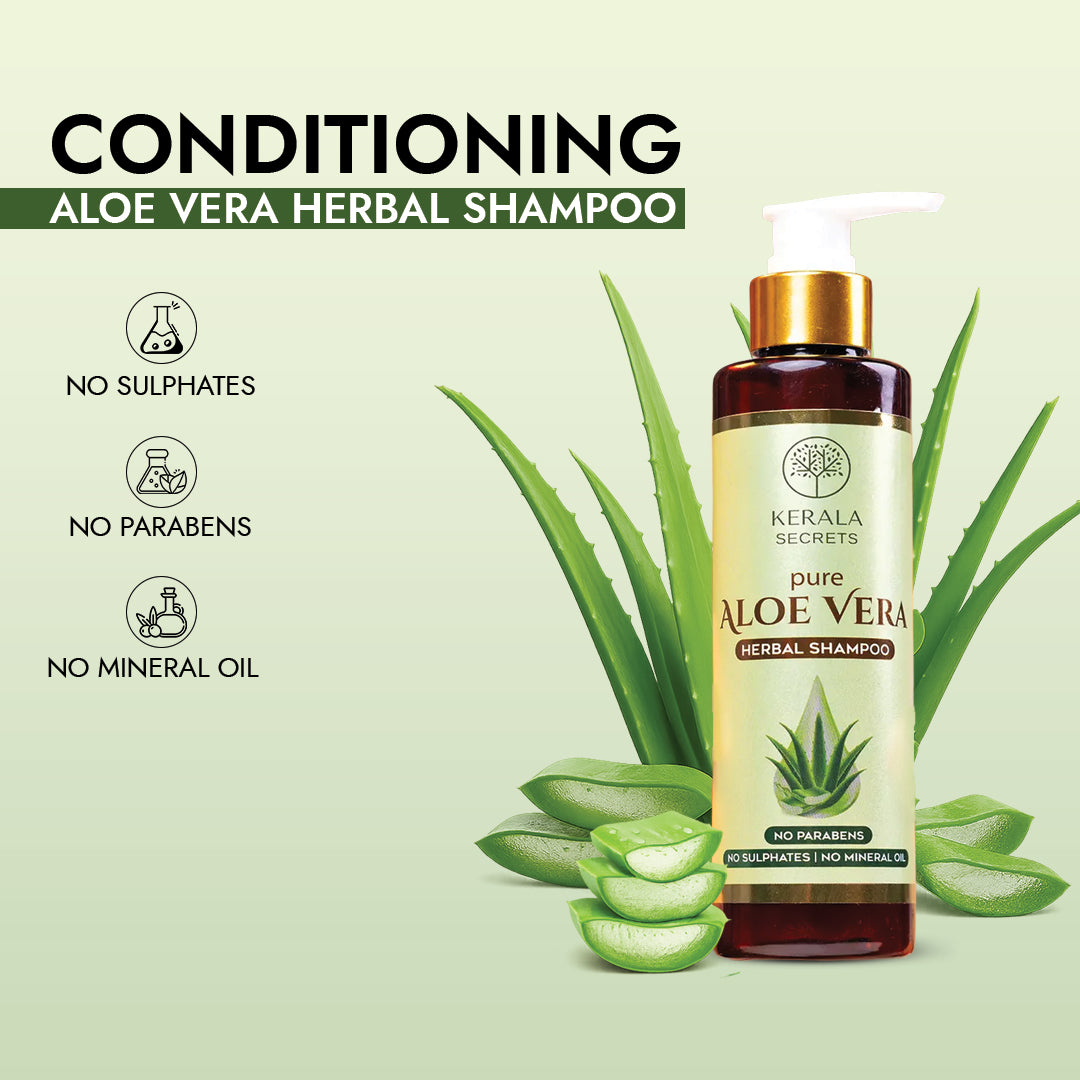 Pure Aloevera Herbal Shampoo