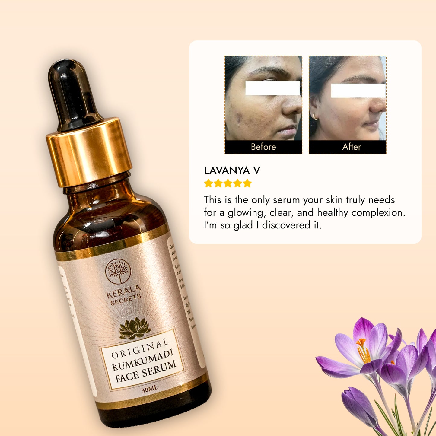 Original Kumkumadi Face Serum