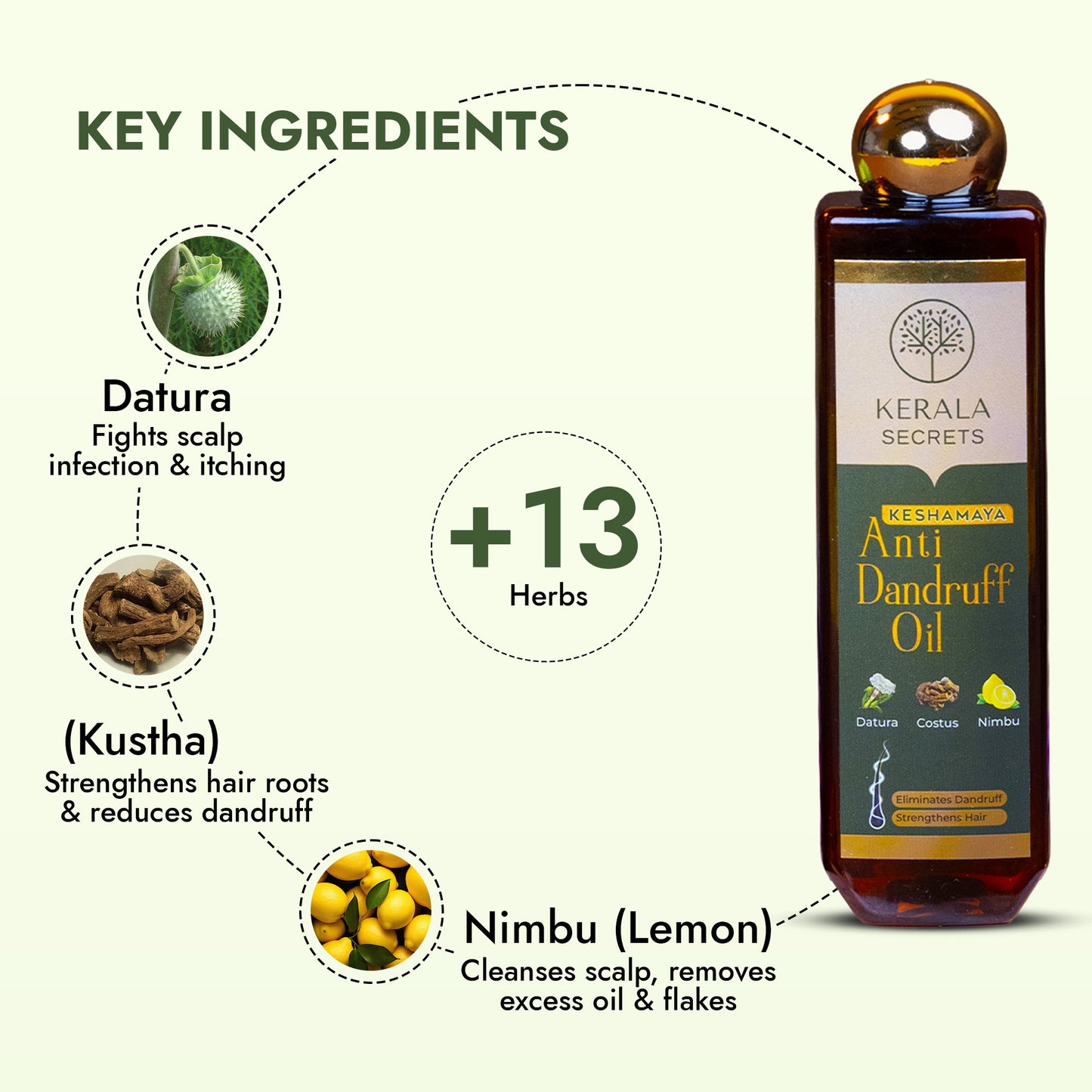 Keshamaya - Anti Dandruff Hair Oil