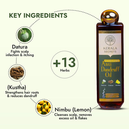 Keshamaya - Anti Dandruff Hair Oil