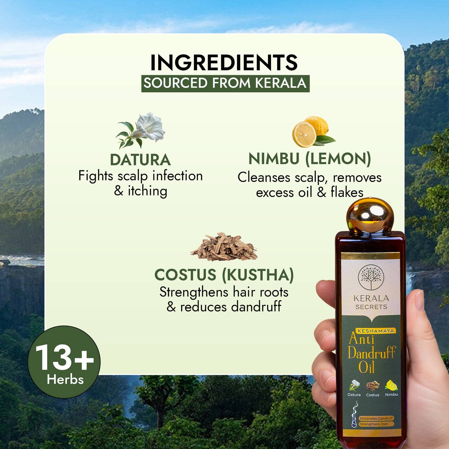 Keshamaya - Anti Dandruff Hair Oil