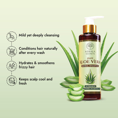 Pure Aloevera Herbal Shampoo
