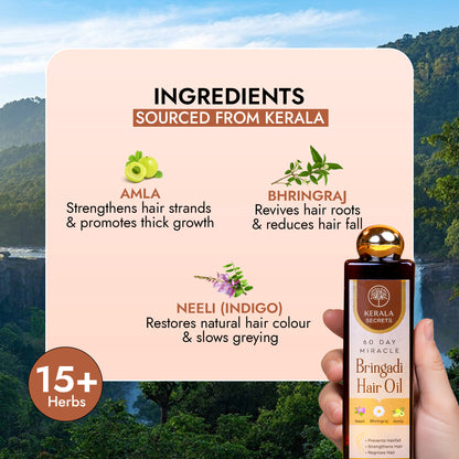 60 Day Miracle Bringadi Hair Oil